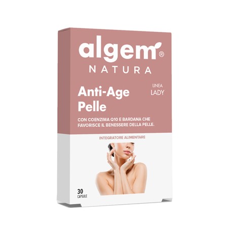 Algem Natura Algem Lady Antiage Pelle 30 Capsule Algem Natura Algem Lady Antiage Pelle 30 Capsule