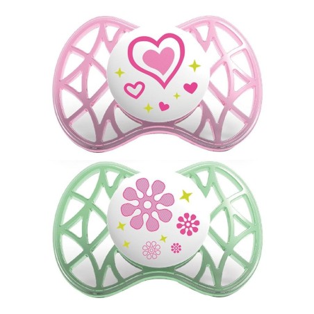 Anteprima Brands International Nuvita Succhietto Con Tettarella Ortodontica 0 Mesi+ Rosa E Verde Anteprima Brands International Nuvita Succhietto Con Tettarella Ortodontica 0 Mesi+ Rosa E Verde