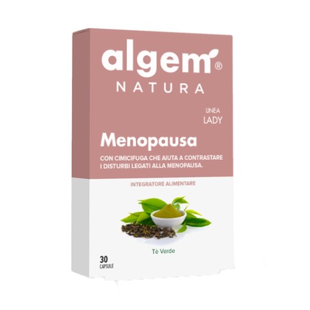 Algem Natura Algem Lady Menopausa 30 Capsule Algem Natura Algem Lady Menopausa 30 Capsule