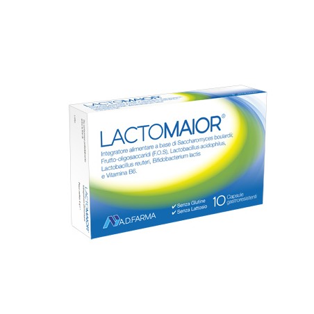 A.d. Farma Lactomaior 10 Capsule Acidoresistenti A.d. Farma Lactomaior 10 Capsule Acidoresistenti