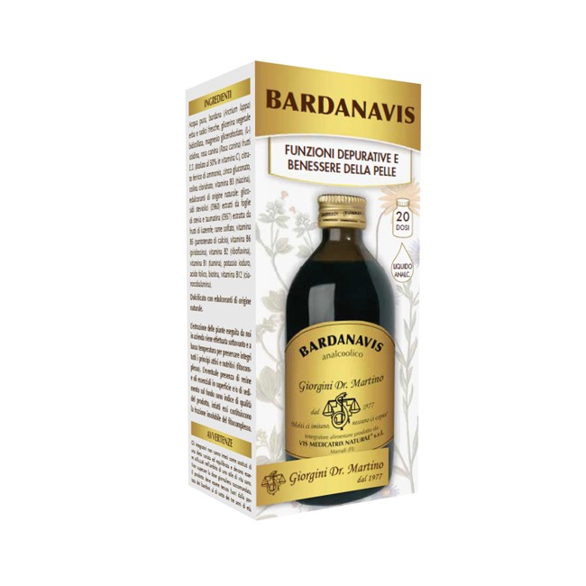 Dr. Giorgini Bardanavis Liquido Analcolico 200 Ml Dr. Giorgini Bardanavis Liquido Analcolico 200 Ml
