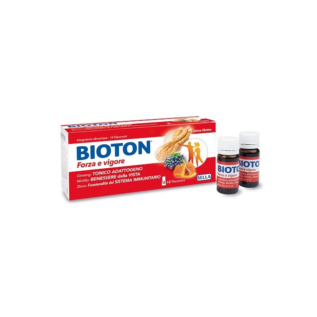 Sella Bioton Ginseng Forza Vig 14 Flaconcini