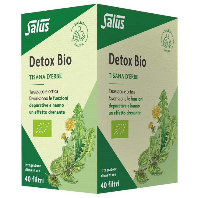 Salus Haus Detox Bio Tisana 40 Filtri 72 G Salus Haus Detox Bio Tisana 40 Filtri 72 G