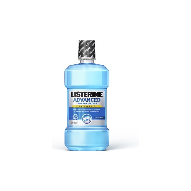 Johnson & Johnson Listerine Adv Tartar Control 500 Ml Johnson & Johnson Listerine Adv Tartar Control 500 Ml