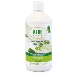 Farmaderbe Aloe Vera Succo Di Aloe Vera Polpa Pura 1000 Ml
