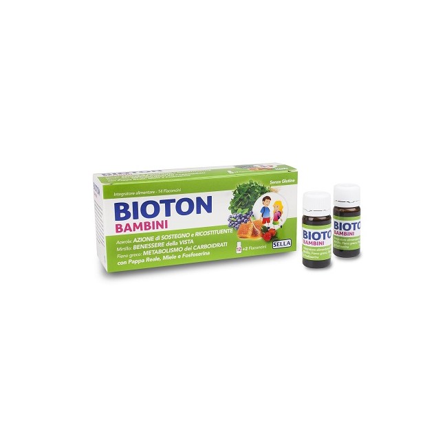 Sella Bioton Bambini Nuovo 14 Flaconcini