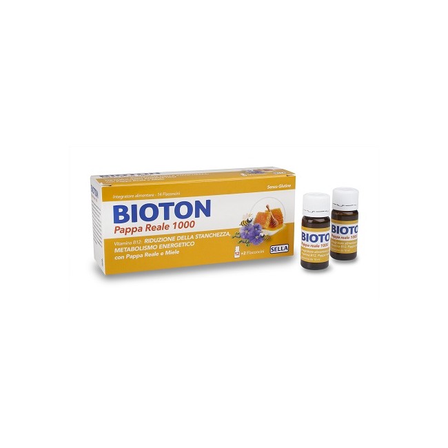 Sella Bioton Pappa Reale 1000 14 Flaconcini Sella Bioton Pappa Reale 1000 14 Flaconcini