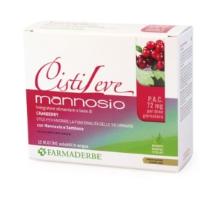 Farmaderbe Cistileve Mannosio 12 Bustine