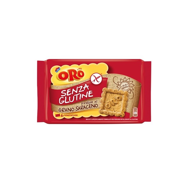 Mondelez Oro Saiwa Senza Glutine Grano Saraceno 6 X 40 G Mondelez Oro Saiwa Senza Glutine Grano Saraceno 6 X 40 G