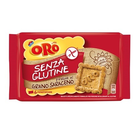 Mondelez Oro Saiwa Senza Glutine Grano Saraceno 6 X 40 G