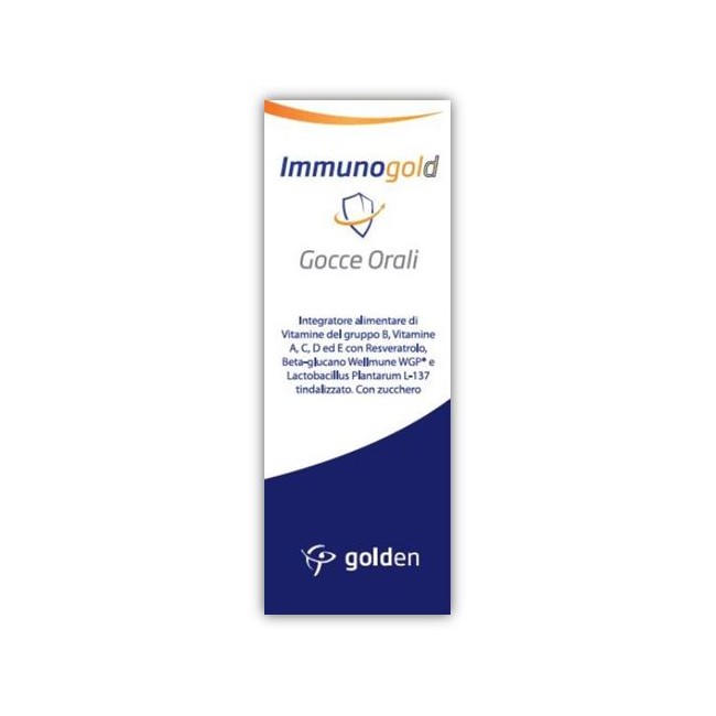 Golden Pharma Immunogold Gocce Orali 30 Ml Golden Pharma Immunogold Gocce Orali 30 Ml