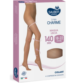 Sauber Linea Charme 140D Collant Camel TG.2