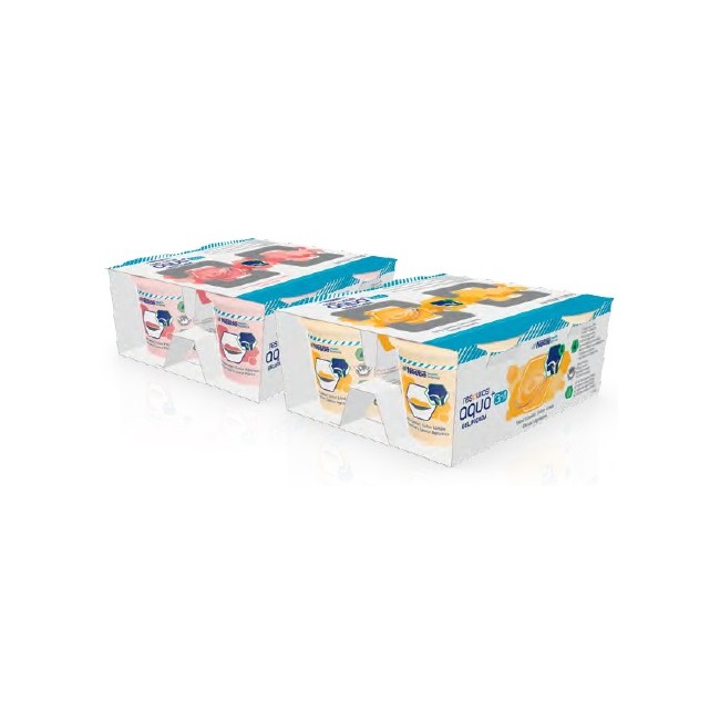 Nestlè Resource Aqua + 3n1 Pesca 4 Pezzi Da 125 G Nestlè Resource Aqua + 3n1 Pesca 4 Pezzi Da 125 G