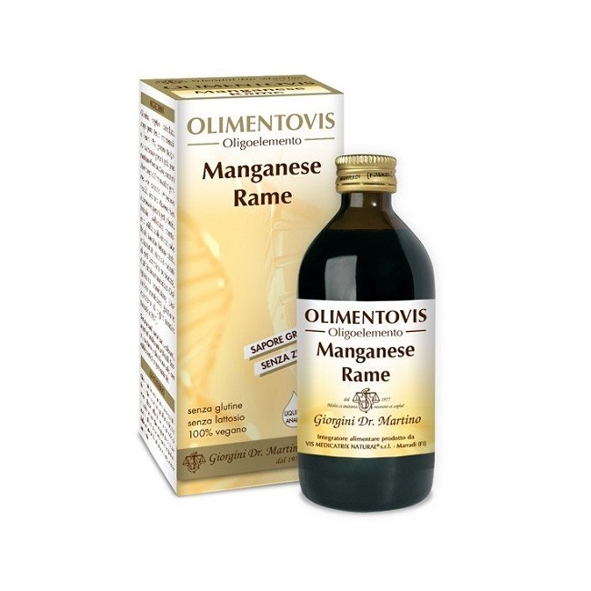 Dr. Giorgini Manganese Rame Olimentovis 200 Ml Dr. Giorgini Manganese Rame Olimentovis 200 Ml