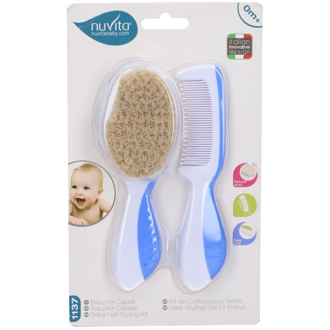 Anteprima Brands International Kit Capelli Spazzola/pettine Blu