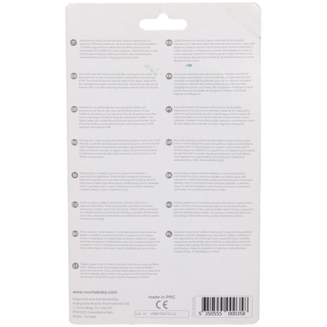 Anteprima Brands International Kit Capelli Spazzola/pettine Blu