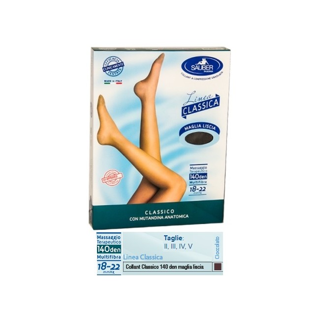 Desa Pharma Sauber Classico Collant 140 Denari Maglia Liscia Cioccolato 4 Desa Pharma Sauber Classico Collant 140 Denari Maglia Liscia Cioccolato 4