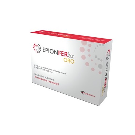Epionpharma Epionfer 20 Compresse Orosolubili Epionpharma Epionfer 20 Compresse Orosolubili