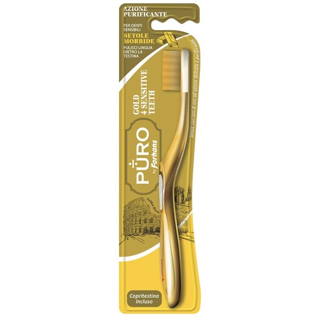 Uragme Forhans Spazzolino Gold4white Uragme Forhans Spazzolino Gold4white