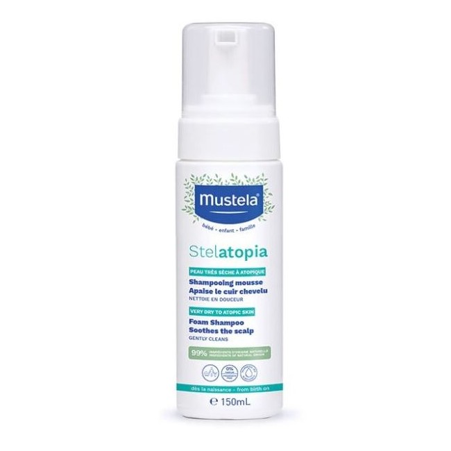 Laboratoires Expanscience Mustela Stelatopia Shampoo Mousse 150 Ml Laboratoires Expanscience Mustela Stelatopia Shampoo Mousse 150 Ml