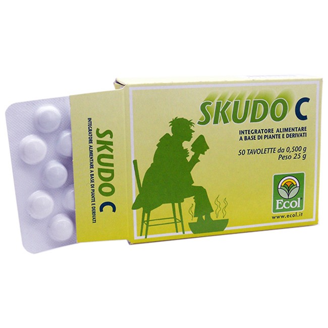 Ecol Skudo C 50 Tavolette 500 Mg Ecol Skudo C 50 Tavolette 500 Mg