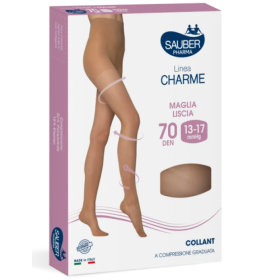 Sauber Linea Charme 70D Collant Camel TG. 4