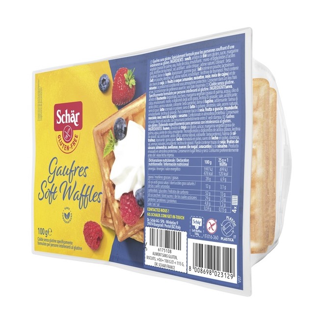 Schar Gaufre Soft Waffles 100 G