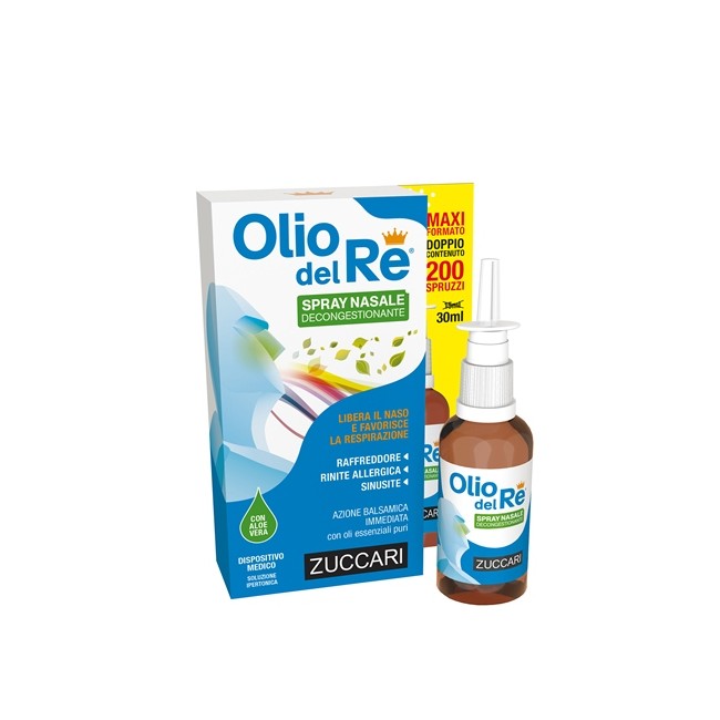 Zuccari Olio Del Re Spray Nasale 30 Ml