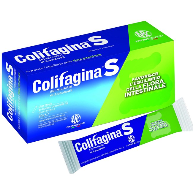 Abc Farmaceutici Colifagina S 10 Buste Orosolubili Abc Farmaceutici Colifagina S 10 Buste Orosolubili