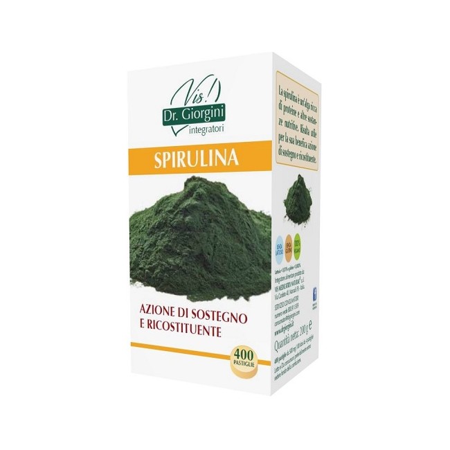 Dr. Giorgini Spirulina 400 Pastiglie Dr. Giorgini Spirulina 400 Pastiglie