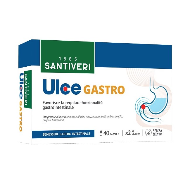 Santiveri Ulce Gastro 40 Capsule Da 375 Mg