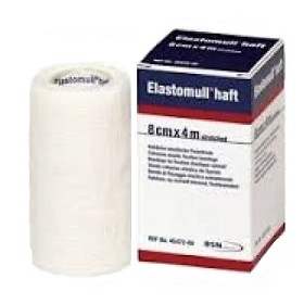 Essity Benda Elastica Autoadesiva Elastomull Haft Compressione Forte 8x400 Cm