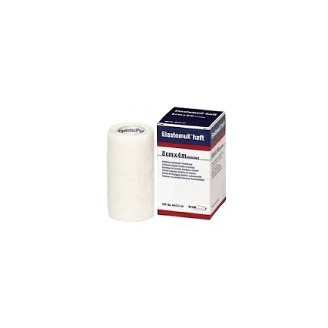 Essity Benda Elastica Autoadesiva Elastomull Haft Compressione Forte 8x400 Cm