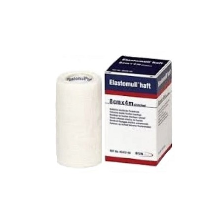 Essity Benda Elastica Autoadesiva Elastomull Haft Compressione Forte 8x400 Cm