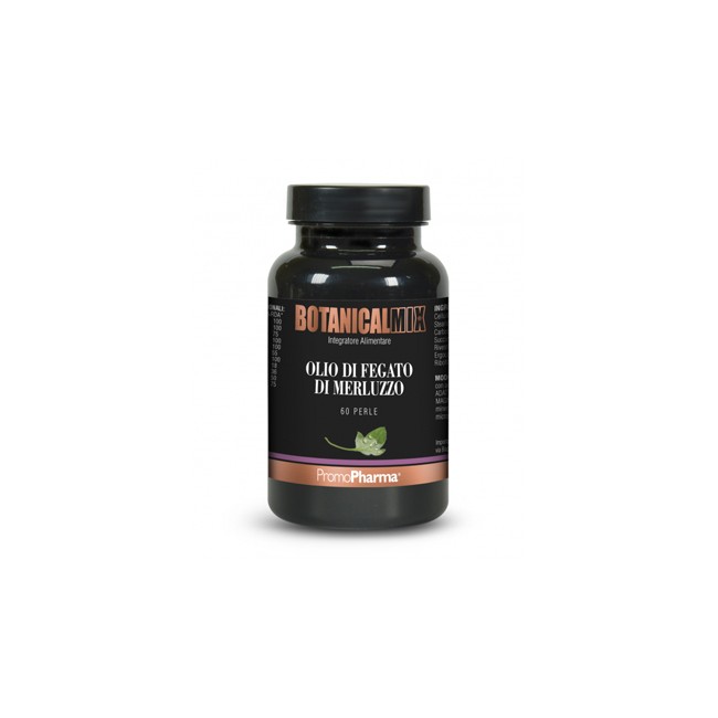 Promopharma Olio Di Fegato Di Merluzzo Botanical Mix 60 Perle Promopharma Olio Di Fegato Di Merluzzo Botanical Mix 60 Perle