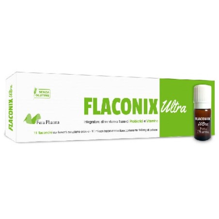 Fera Pharma Flaconix Ultra 11 Flaconcini + 140 Mg Di Polvere Fera Pharma Flaconix Ultra 11 Flaconcini + 140 Mg Di Polvere