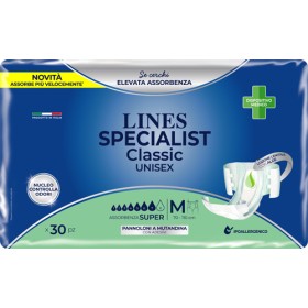 Fater Pannolone A Mutanda Lines Specialist Classic Super Mm 30 Pezzi