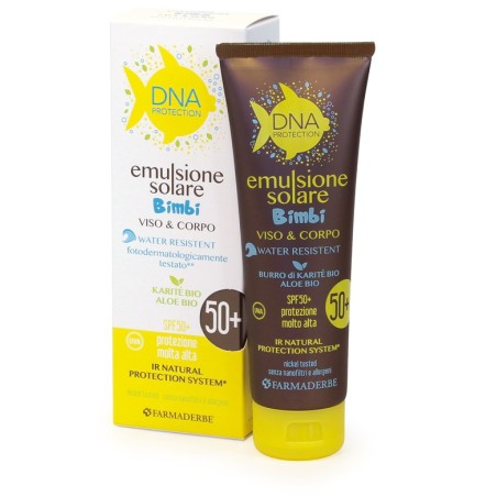 Farmaderbe Solari Dna Spf 50+ Bimbi 125 Ml Farmaderbe Solari Dna Spf 50+ Bimbi 125 Ml