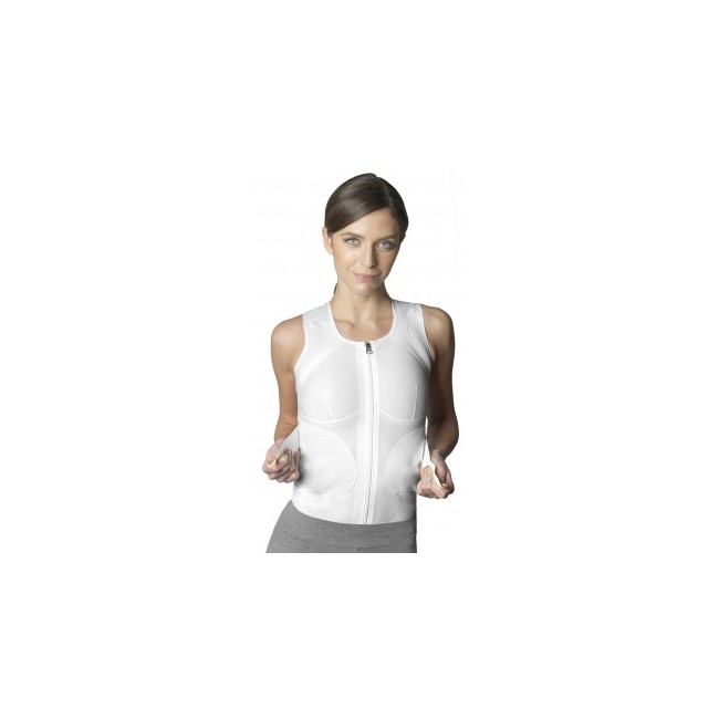 Dual Sanitaly Ekeep K1 Posture Keeper Richiamo Dinamico Dorsale Donna Bianco 2