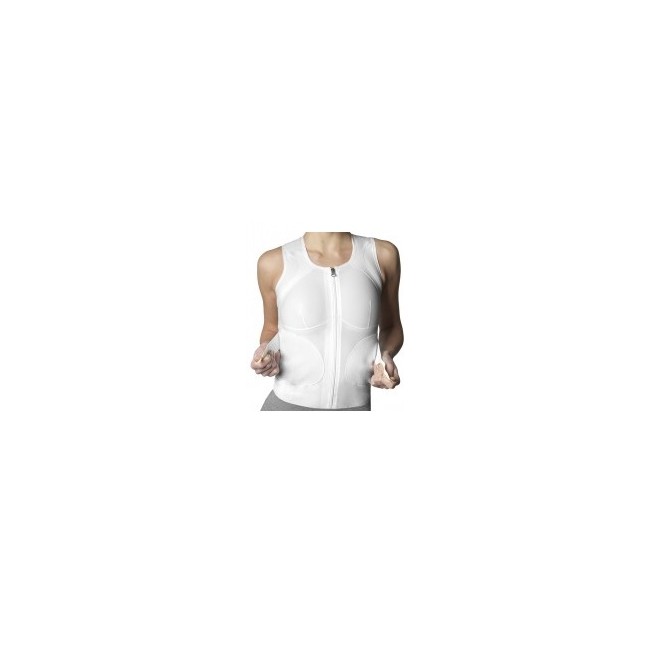 Dual Sanitaly Ekeep K1 Posture Keeper Richiamo Dinamico Dorsale Donna Bianco 3