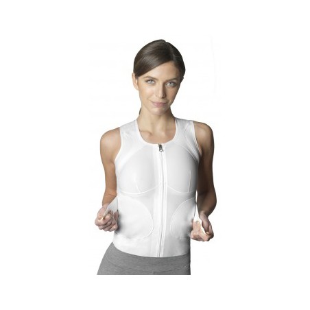 Dual Sanitaly Ekeep K1 Posture Keeper Richiamo Dinamico Dorsale Donna Bianco 4