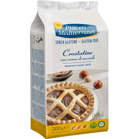 Eurospital Piaceri Mediterranei Crostatina Con Crema Di Nocciola 4 X 50 G Eurospital Piaceri Mediterranei Crostatina Con Crema Di Nocciola 4 X 50 G