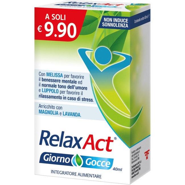 F&f Relax Act Giorno Gocce 40 Ml