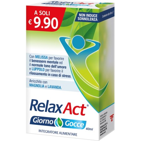 F&f Relax Act Giorno Gocce 40 Ml