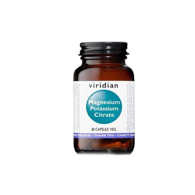 Natur Viridian Magnesium Potassium Citrate 30 Capsule Viridian Magnesio Potassio Citrato Natur Viridian Magnesium Potassium Citrate 30 Capsule Viridian Magnesio Potassio Citrato
