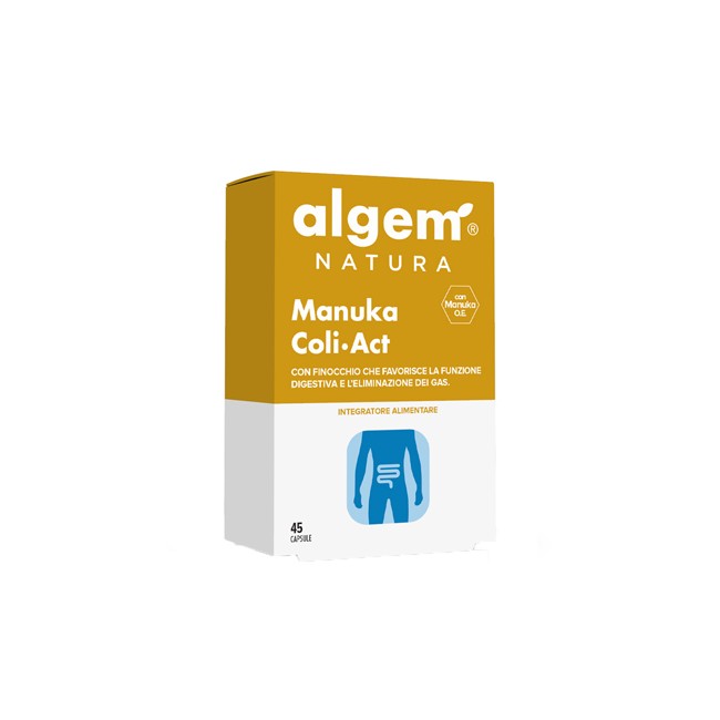 Algem Natura Algem Manuka Coli Act 45 Capsule Algem Natura Algem Manuka Coli Act 45 Capsule
