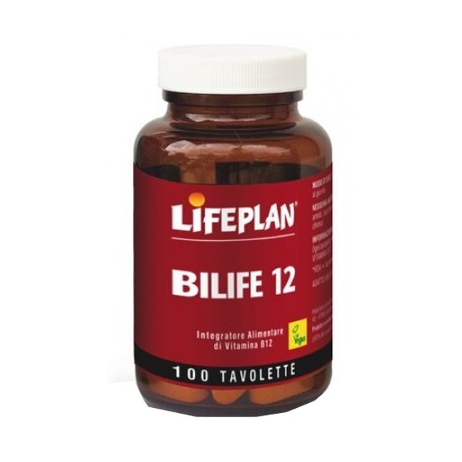 Lifeplan Bilife 12 2,5mcg 100 Tavolette Lifeplan Bilife 12 2,5mcg 100 Tavolette