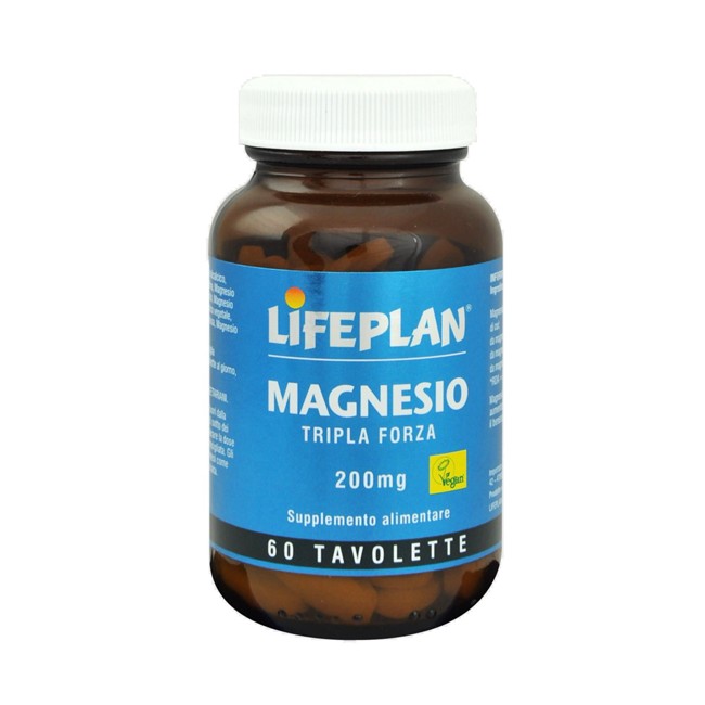 Lifeplan Magnesio Tripla Forza 60 Tavolette Lifeplan Magnesio Tripla Forza 60 Tavolette