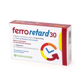 Farmaderbe Ferro Retard 30 Compresse