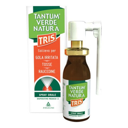 Angelini Tantum Verde Natura Tris Nebulizzazione 15 Ml Angelini Tantum Verde Natura Tris Nebulizzazione 15 Ml
